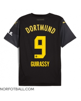 Billige Fotballdrakt Borussia Dortmund Serhou Guirassy #9 Replika Bortedrakt 2024-25 Kortermet